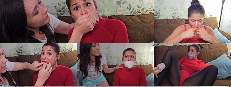 Calisa and Sinns Gagtube Challenge